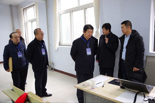 省教育招生考試院領(lǐng)導檢查指導工作